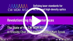 CW-WDM MSA Video